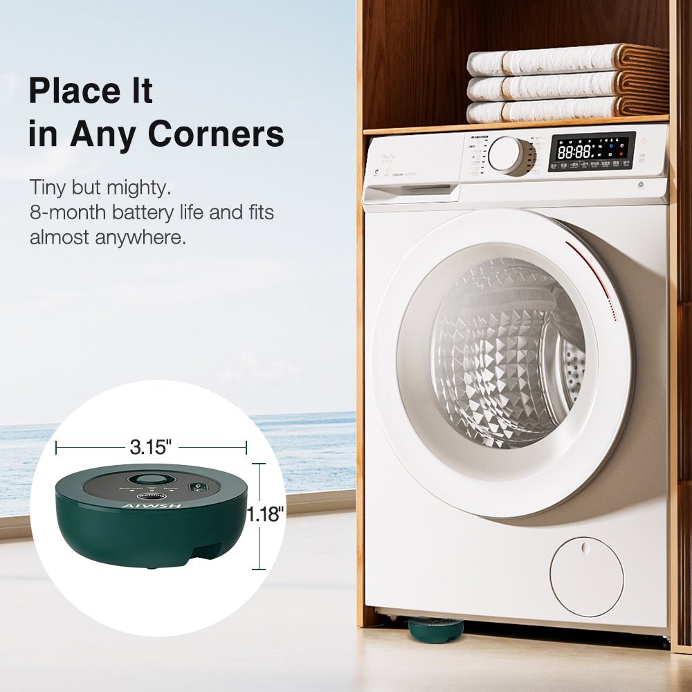 AIWSH AWS - Q20 Pro Smart Water Leak Detector & Automatic Shut - Off Valve with Real - Time Monitoring for Whole - Home Protection Smart Home - AIWSH