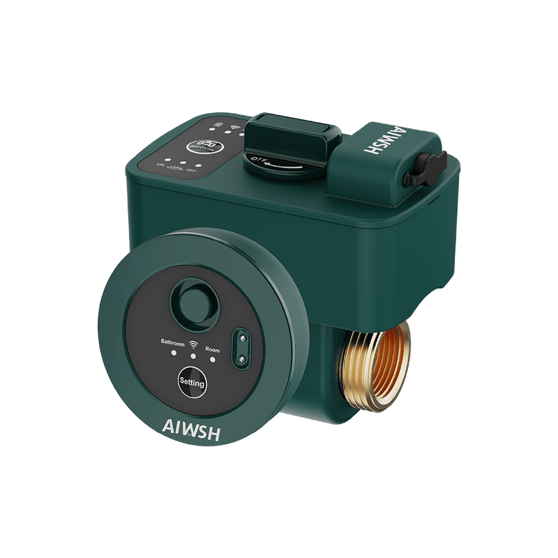 AIWSH AWS - Q20 Pro Smart Water Leak Detector & Automatic Shut - Off Valve with Real - Time Monitoring for Whole - Home Protection Smart Home - AIWSH