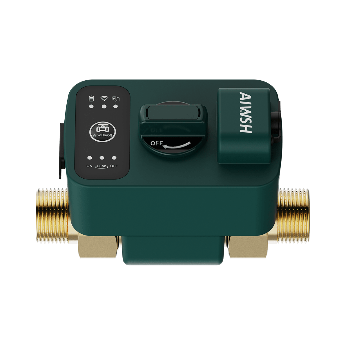 AIWSH AWS - Q20 Smart Leak Protector — Automatic Water Shut - Off Valve with Real - Time Detection for Whole - Home Protection, IP67 Waterproof Smart Home - AIWSH
