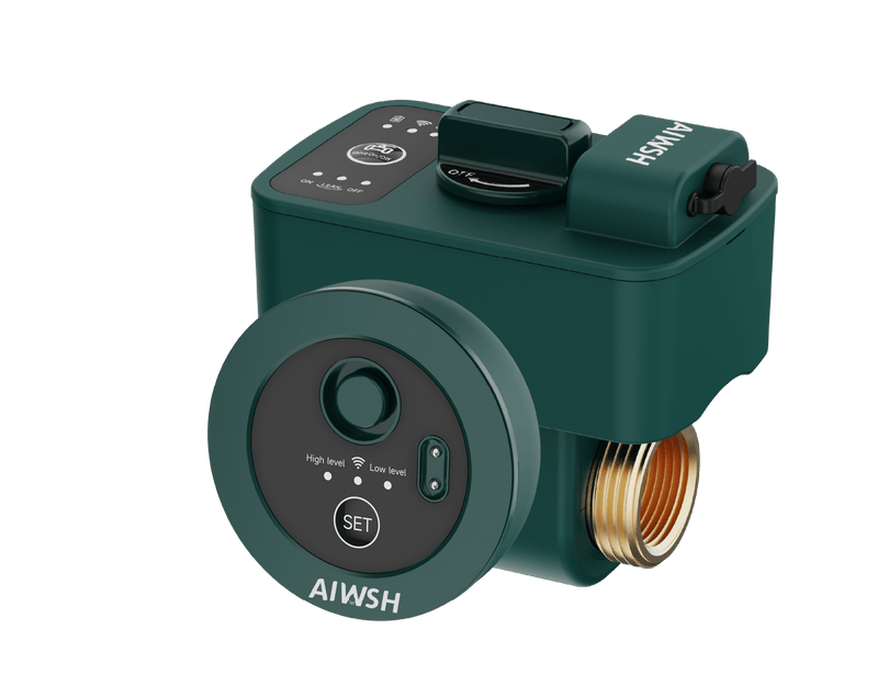 AIWSH Q20 Pro Smart Water Leak Detector & Automatic Shut-Off System Smart Home- AIWSH