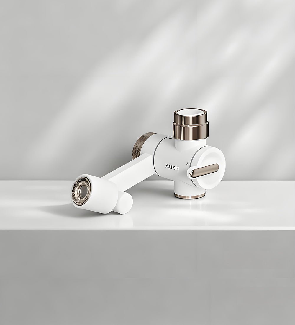 AIWSH TY - W20 Dual - Outlet Microbubble Faucet | 2 Modes for Deep Pore & Oral Care | Skincare & Bathroom Solution Faucet - AIWSH